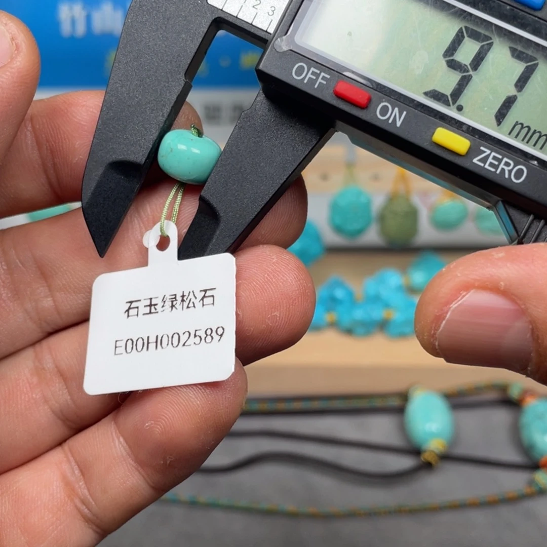 绿松石未镶嵌颈饰