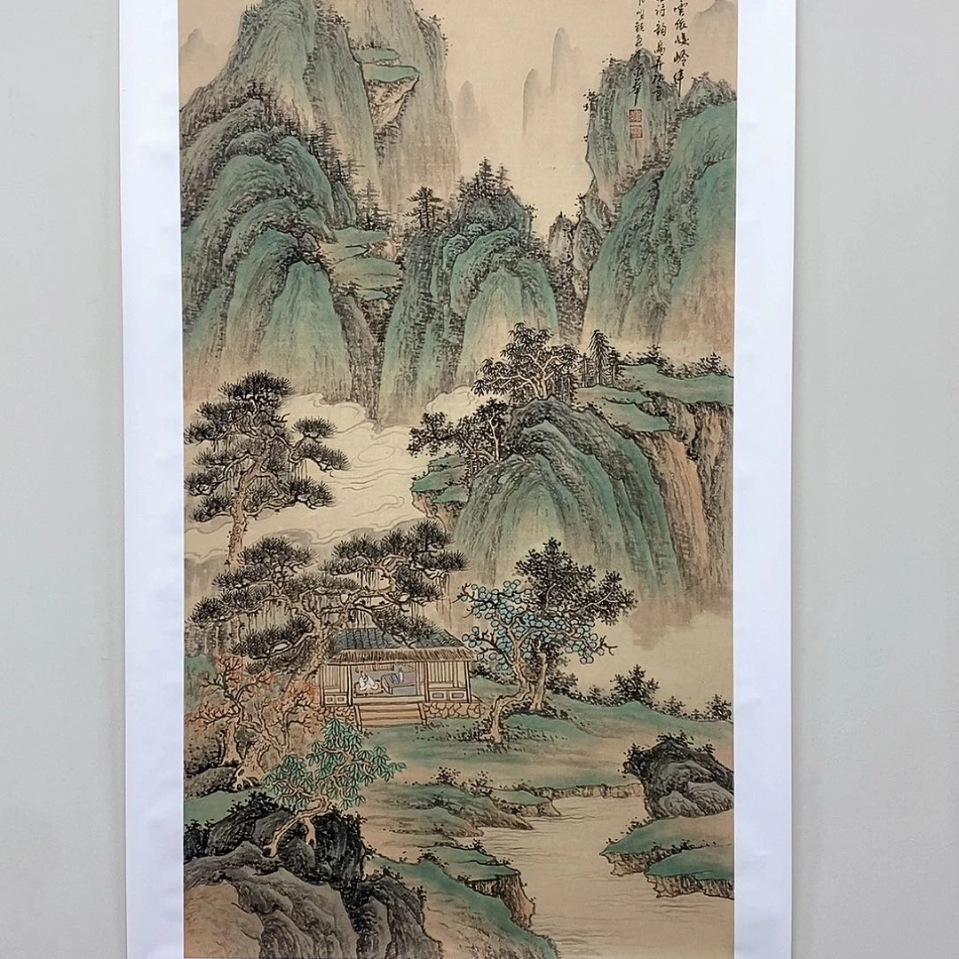 战***红国画明锐四尺精品佳作