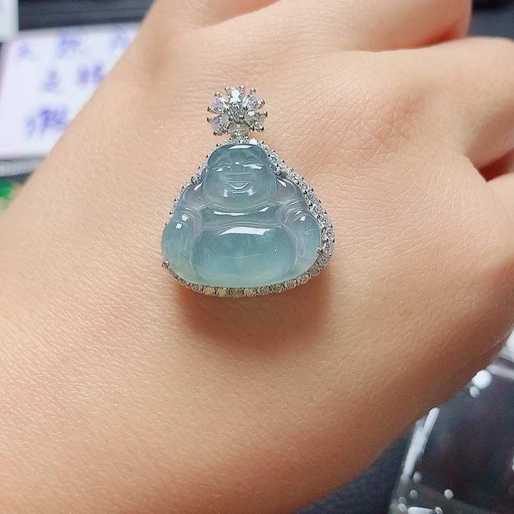 银S925镶嵌戒指翡翠