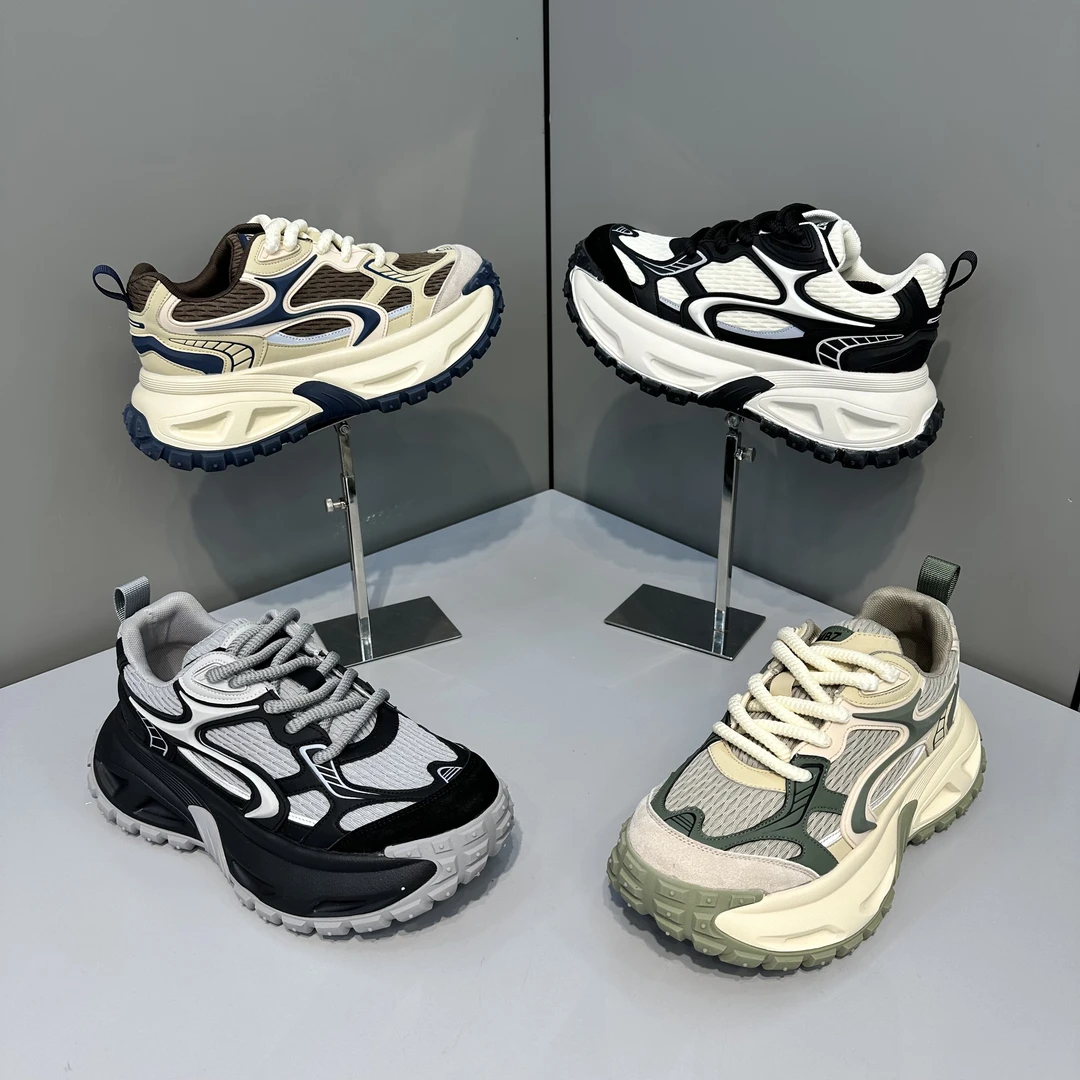 欧洲站潮牌秋季男士青春小众软底日常百搭时尚潮流潮鞋（皮鞋尺码）