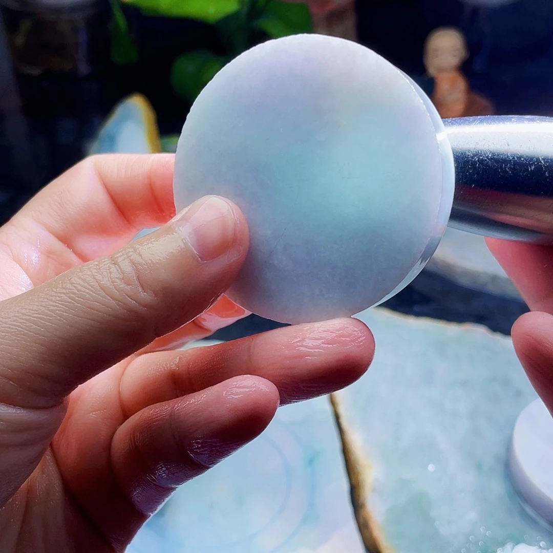 翡翠未镶嵌颈饰毛料51