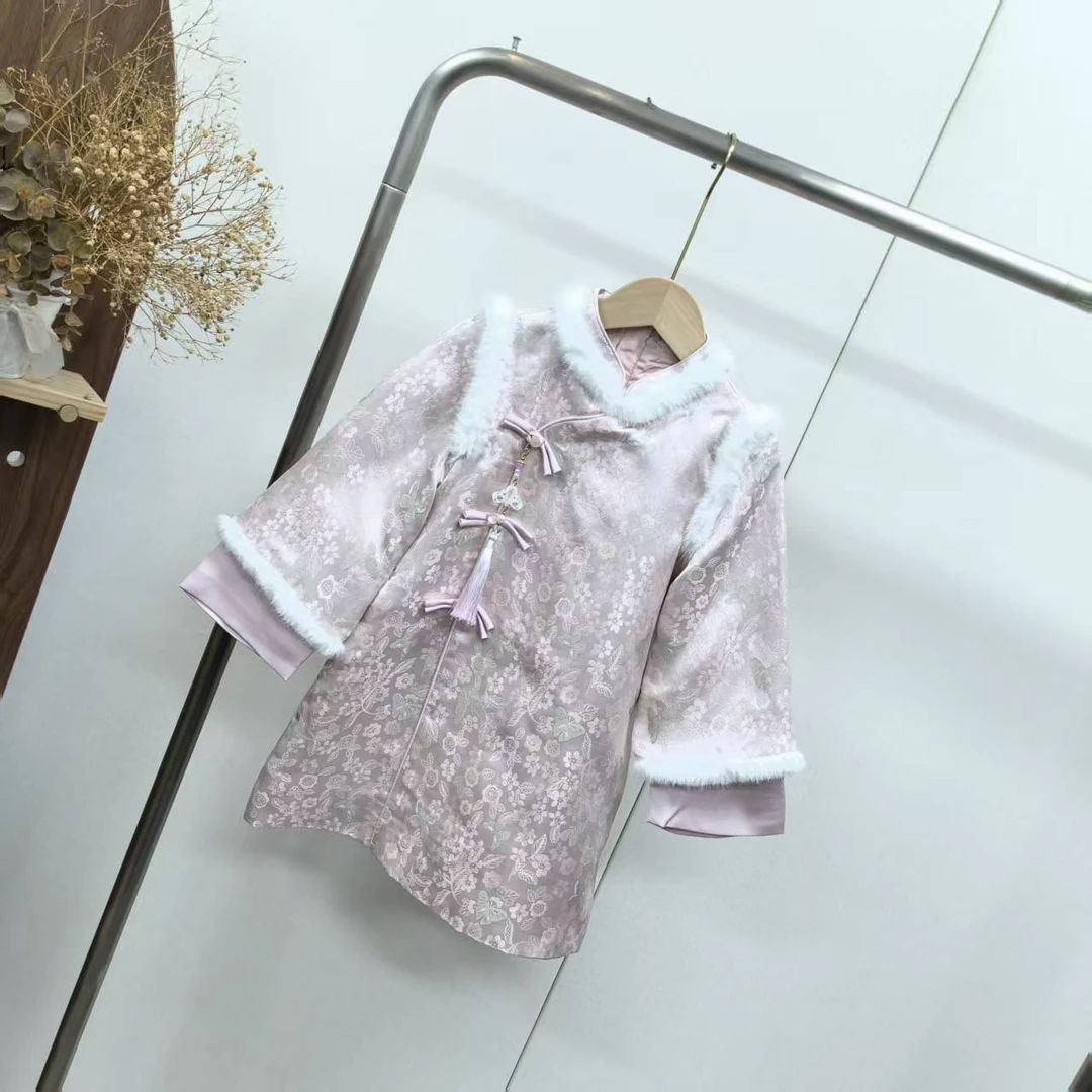 【0532】粉色连衣裙B2-8