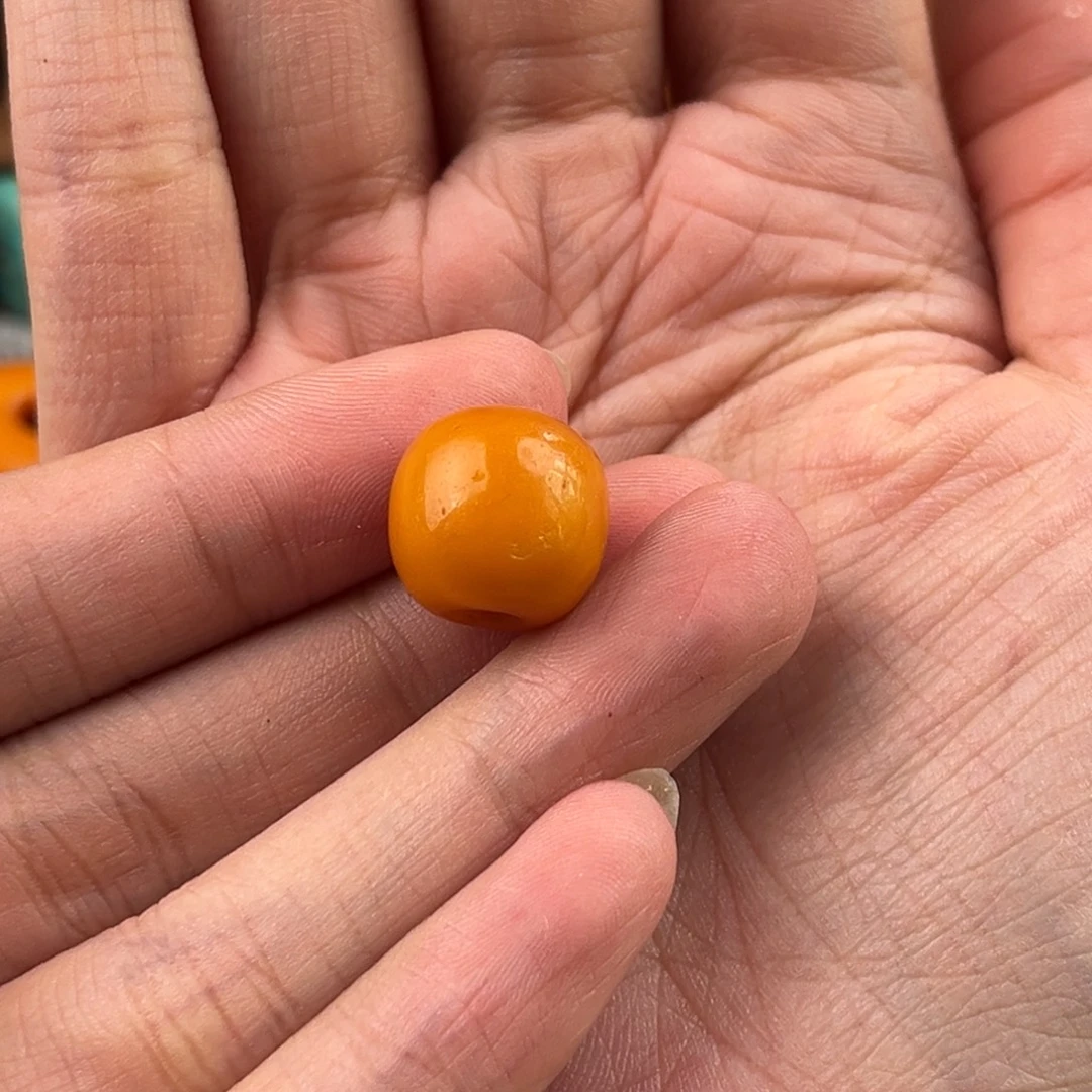 家***下蜜蜡颈饰未镶嵌老蜜蜡