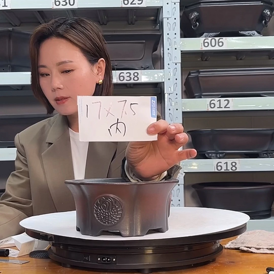 月***美花盆紫砂宜兴紫砂40号