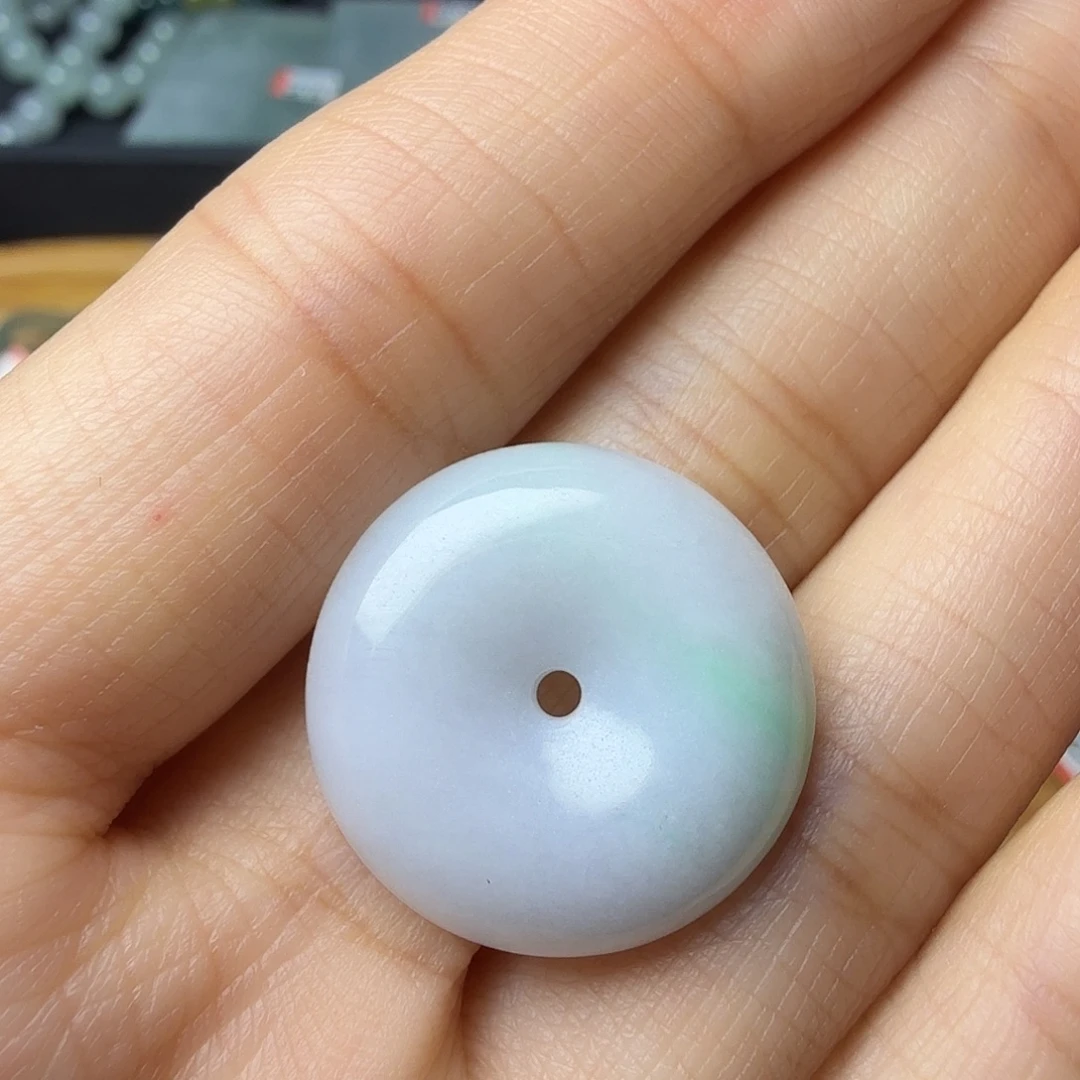 翡翠未镶嵌颈饰天然缅甸翡翠A货