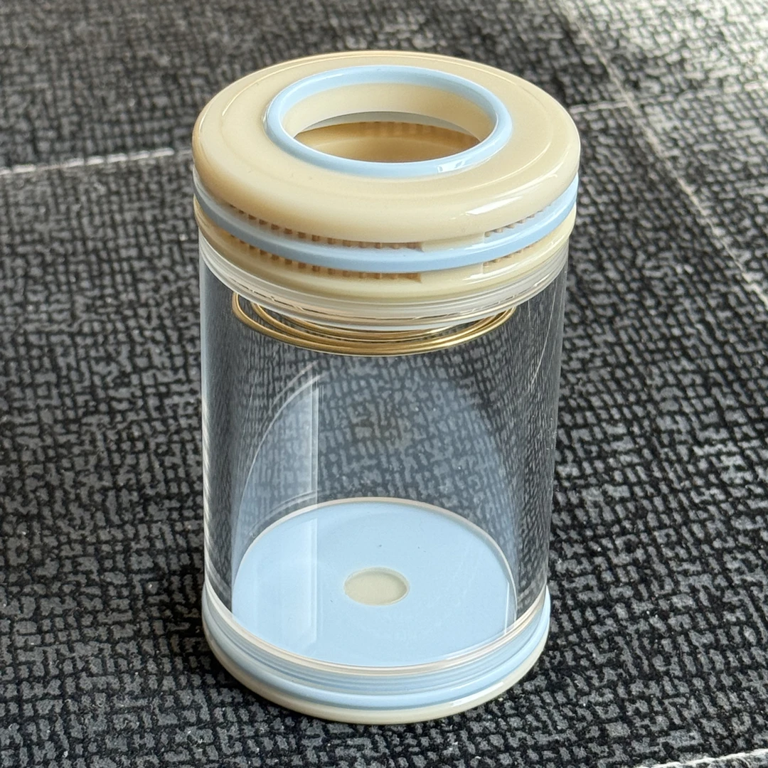 老谭小青柑蝈蝈罐，经典器型，全新配色，配等间距簧