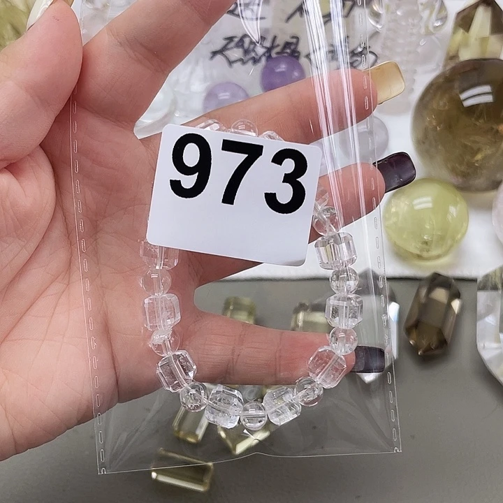 水晶未镶嵌珠宝半成品973