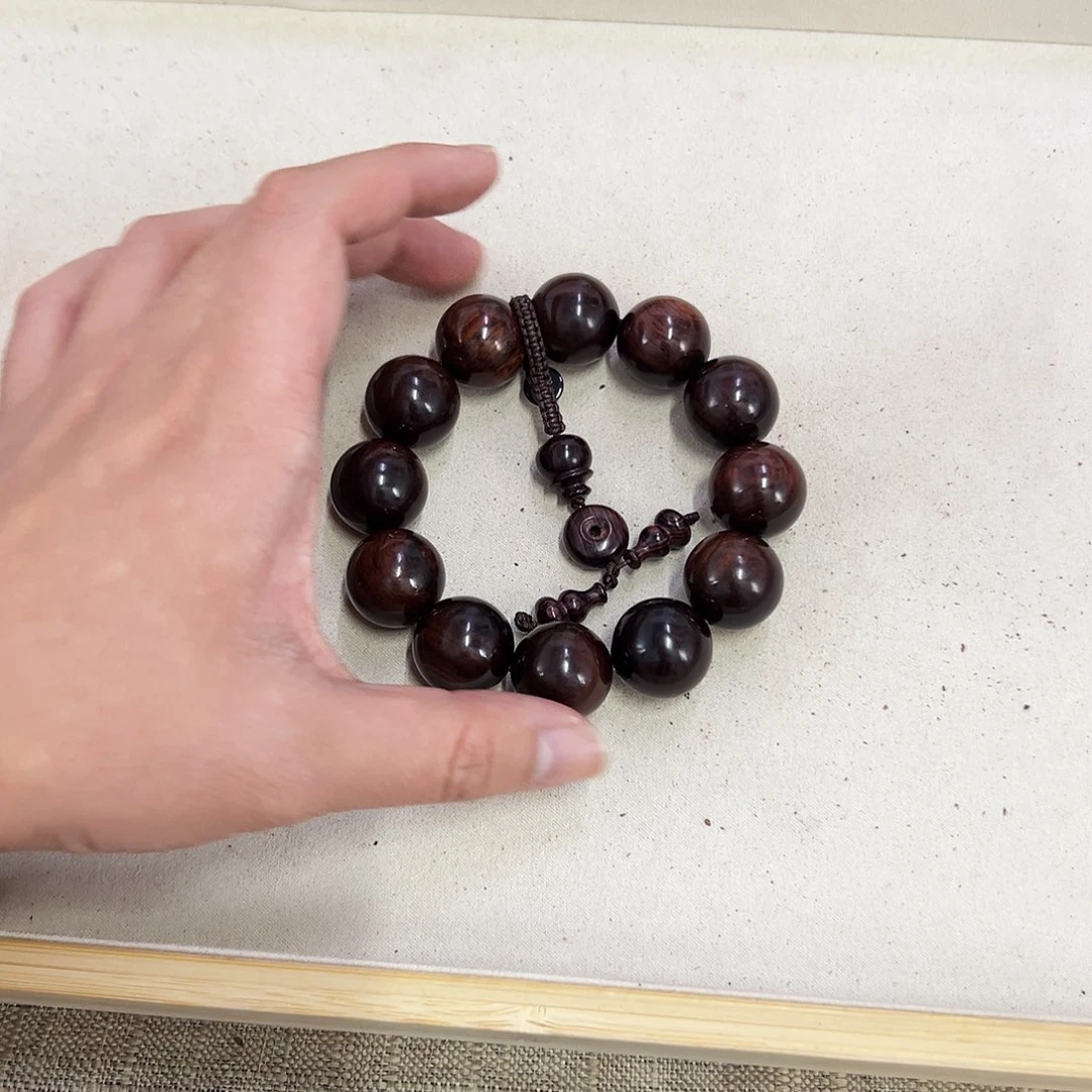 手串/手链黄花梨/降香黄檀18mm圆珠老料