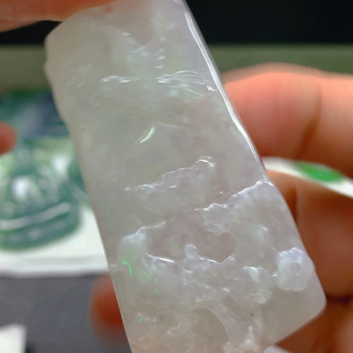 翡翠未镶嵌挂件翡翠