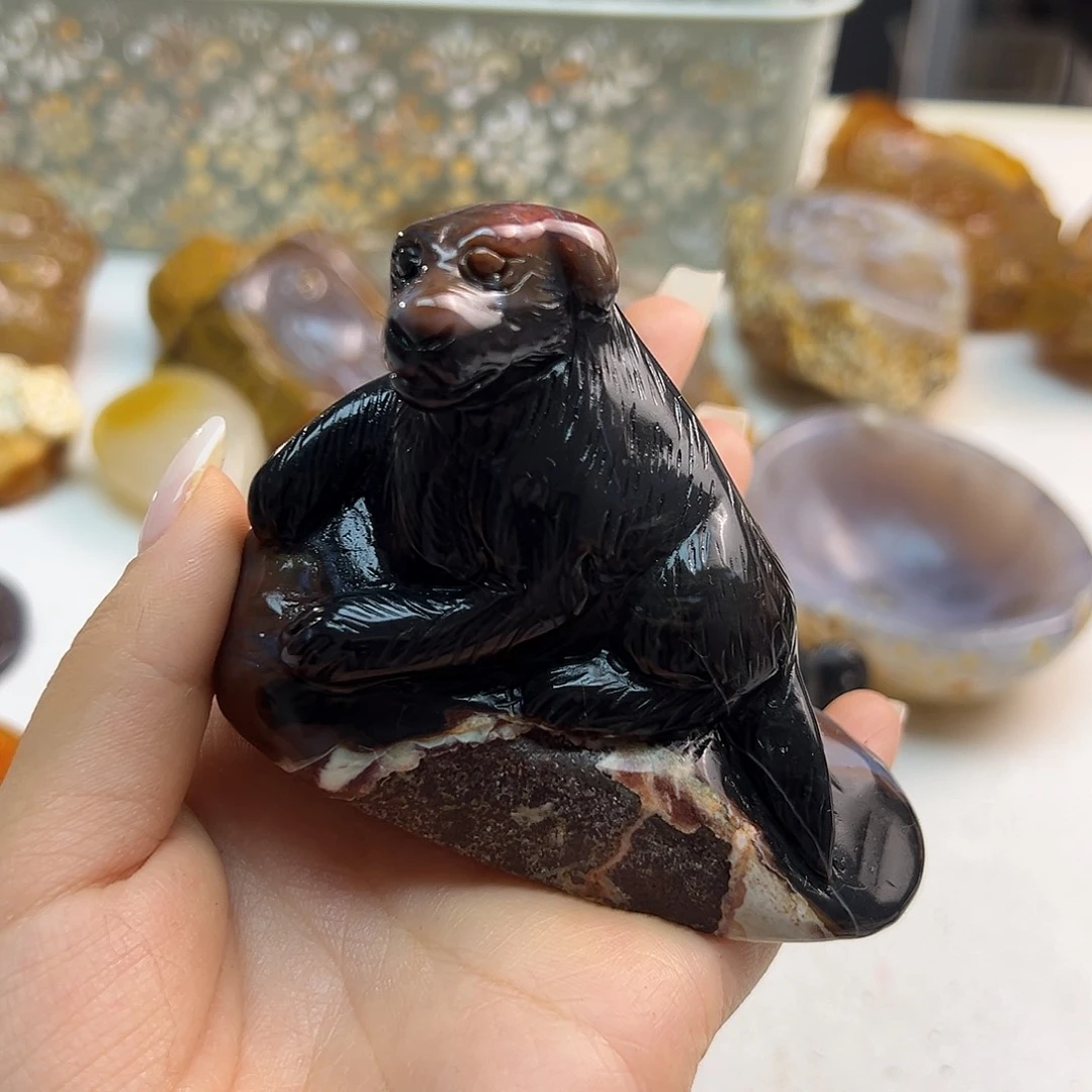 玛瑙/玉髓未镶嵌颈饰