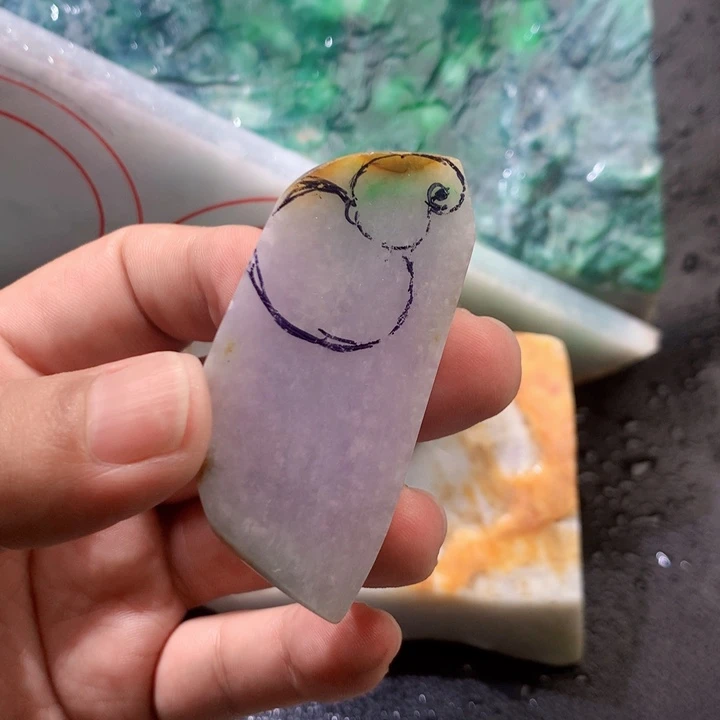 翡翠未镶嵌颈饰缅甸天然翡翠牌子吊坠珠子平安扣