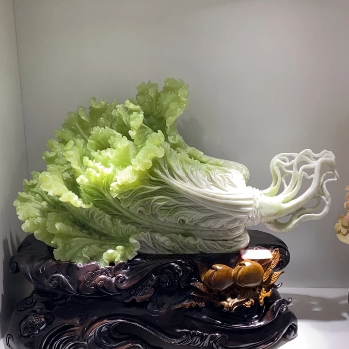 未镶嵌蛇纹石玉（覆膜）珠宝奇石