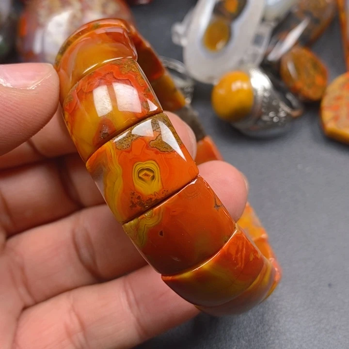 玛瑙/玉髓颈饰未镶嵌用****8