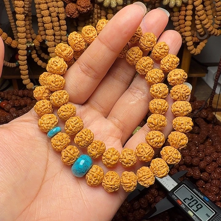 金刚菩提吊坠10mm双圈手持