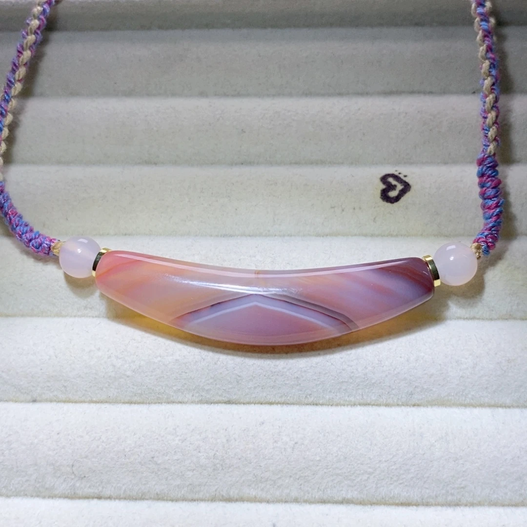 玛瑙/玉髓未镶嵌颈饰