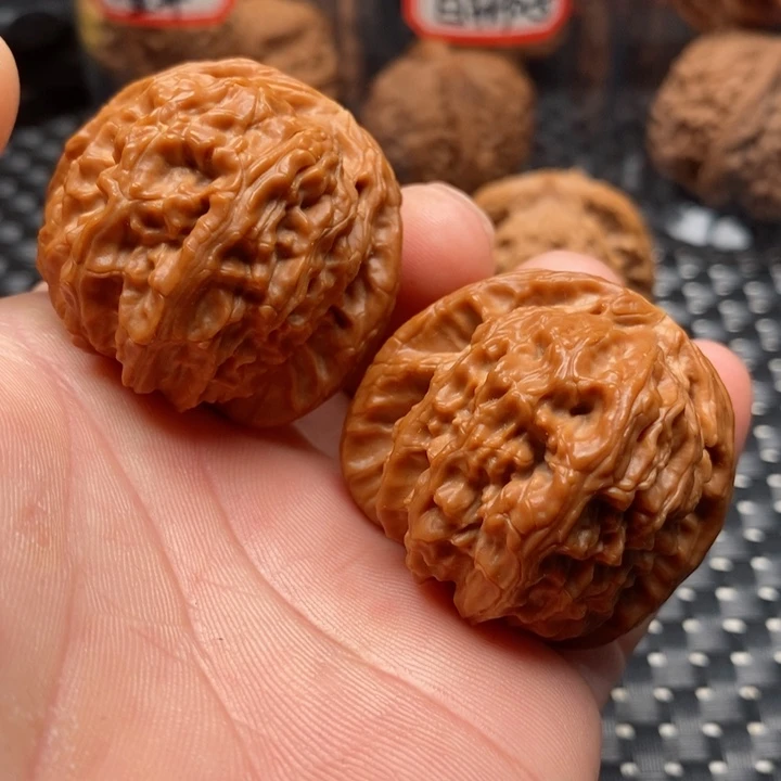 吊坠文玩核桃40全品白狮子