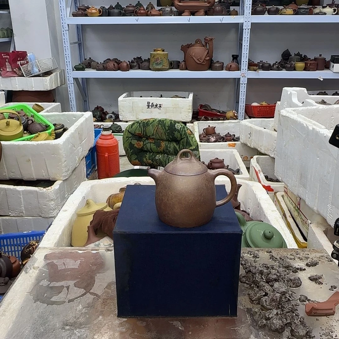 紫砂茶壶宜兴紫砂瑕疵处理