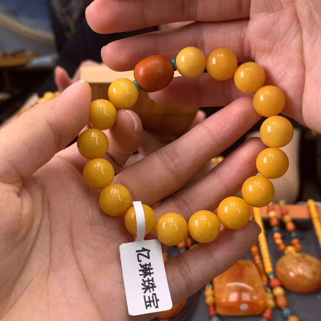 手串蜜蜡未镶嵌天然
