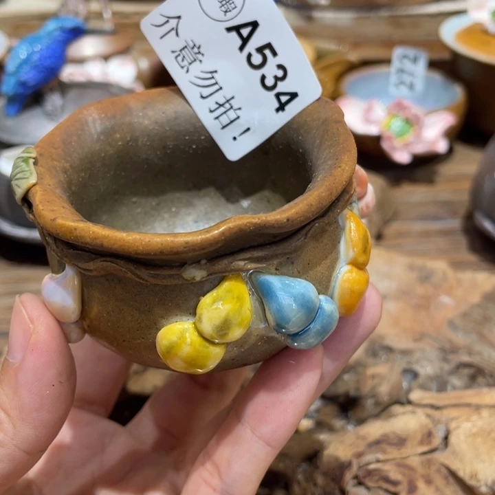手工制作陶瓷茶具青蛙