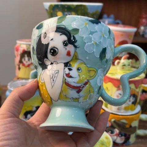 炉景德镇釉下手绘陶瓷
