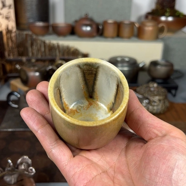 壶高品相三滴窑汉直筒杯