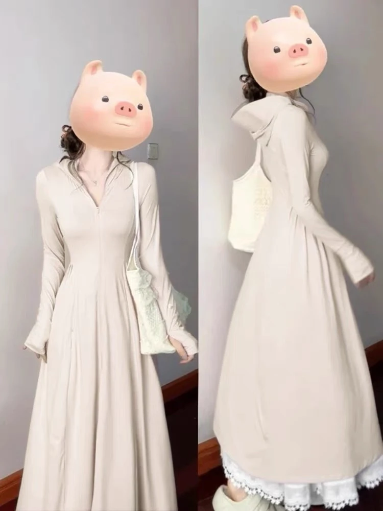 长款防晒衣！夏天必入！冰冰凉凉 还好看显瘦！