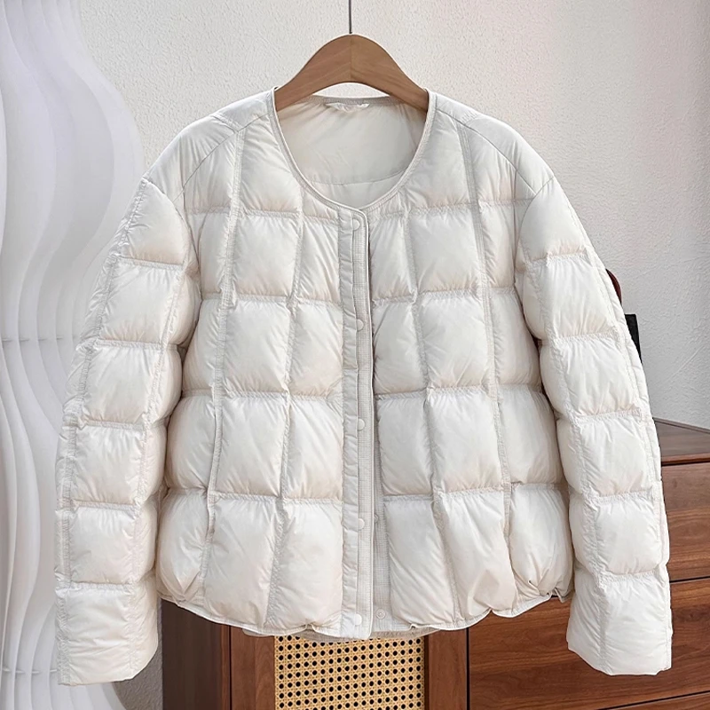 【奶芙豆腐块】2025冬季豆腐块纯色棉服保暖外套氛围感搭子棉衣棉袄