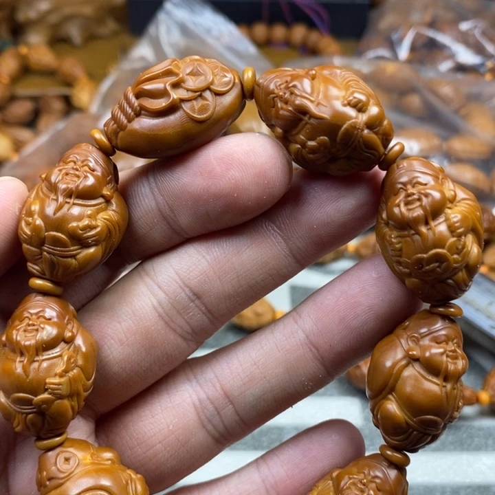 手串/手链橄榄核橄榄核雕工艺手串