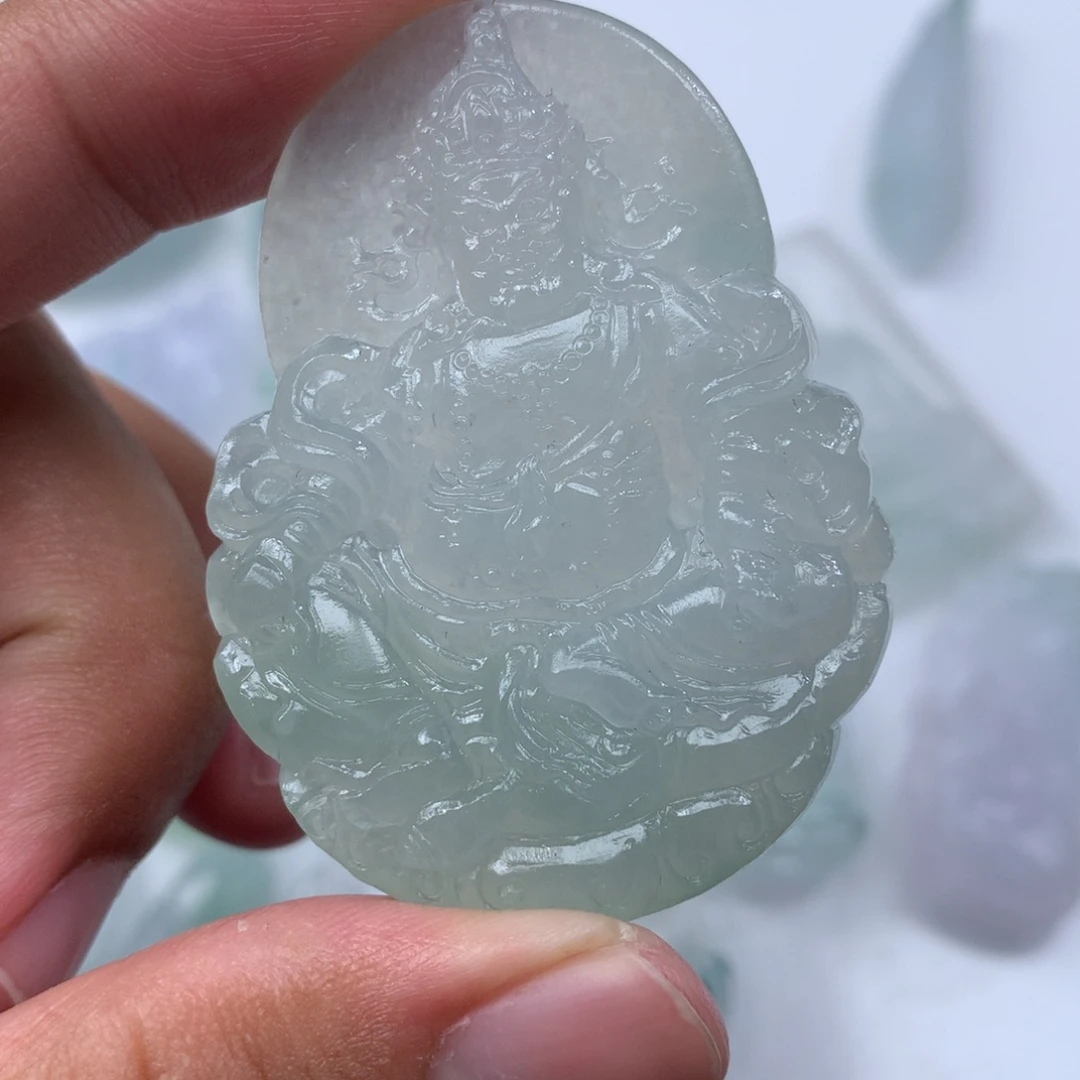 未镶嵌定制翡翠吊坠