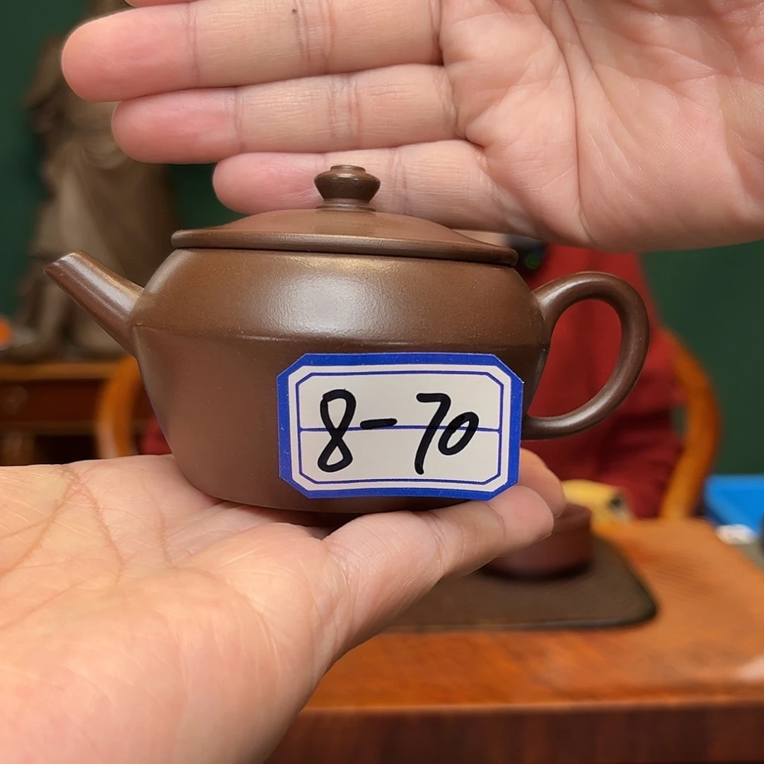 紫砂茶壶半手紫泥