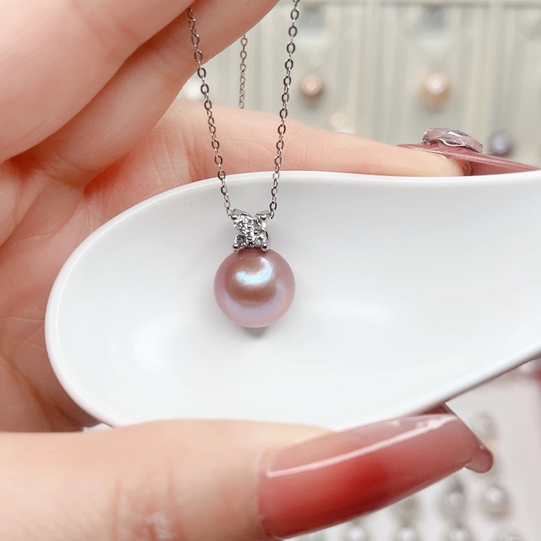 吊坠(赠链)淡水珍珠合金