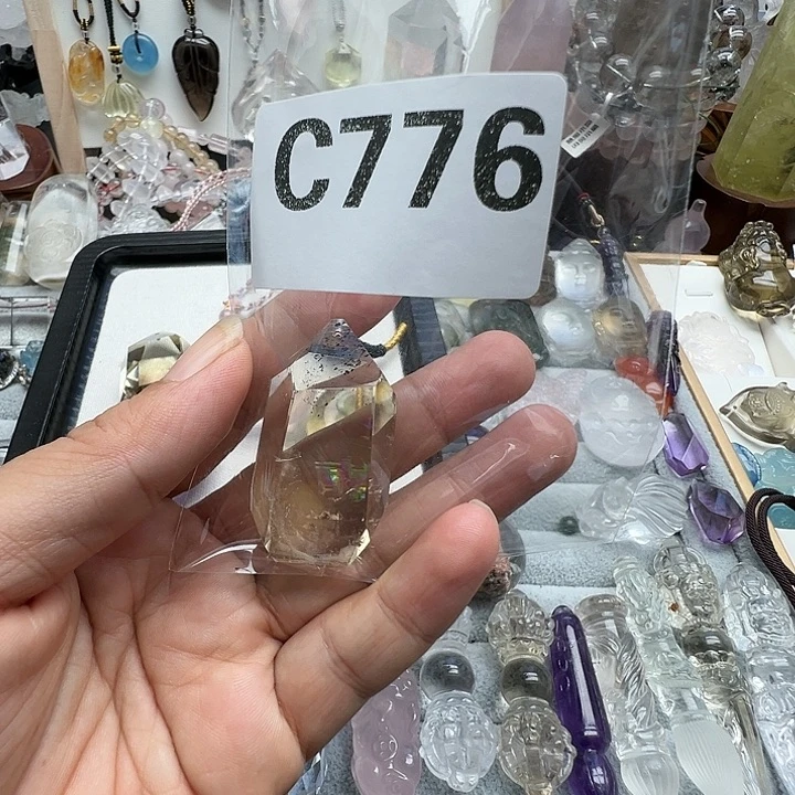 e***o未镶嵌颈饰水晶水晶776