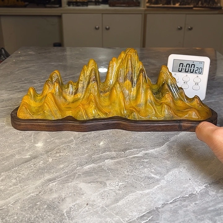 弃***疾奇石茶宠鱼缸文房摆件