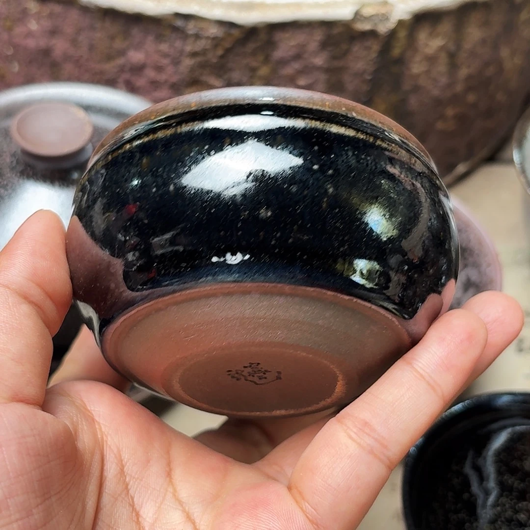 茶盏义兴龙窑建盏149微瑕