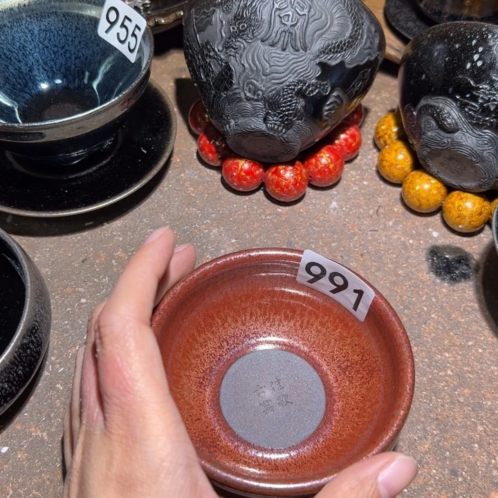 茶盏991 知否建盏茶器微瑕