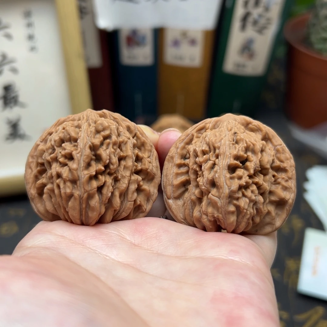 把件文玩核桃43四座楼