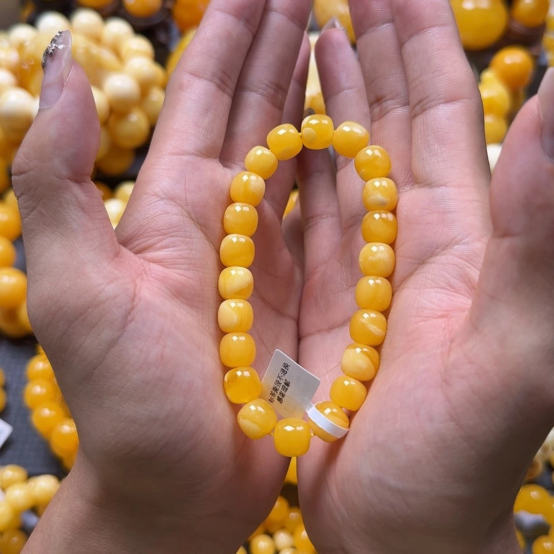 未镶嵌蜜蜡珠宝奇石同料10mm