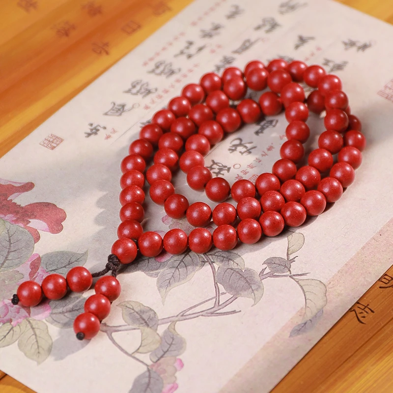 【微瑕藏红花】古法合香珠多圈手串 天然香材持久留香