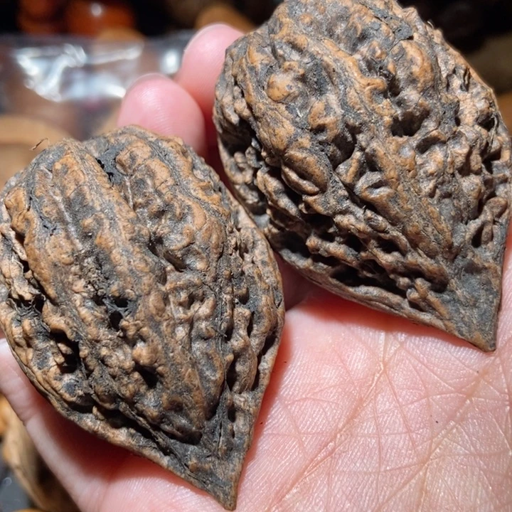 把件文玩核桃东北楸子小雪29