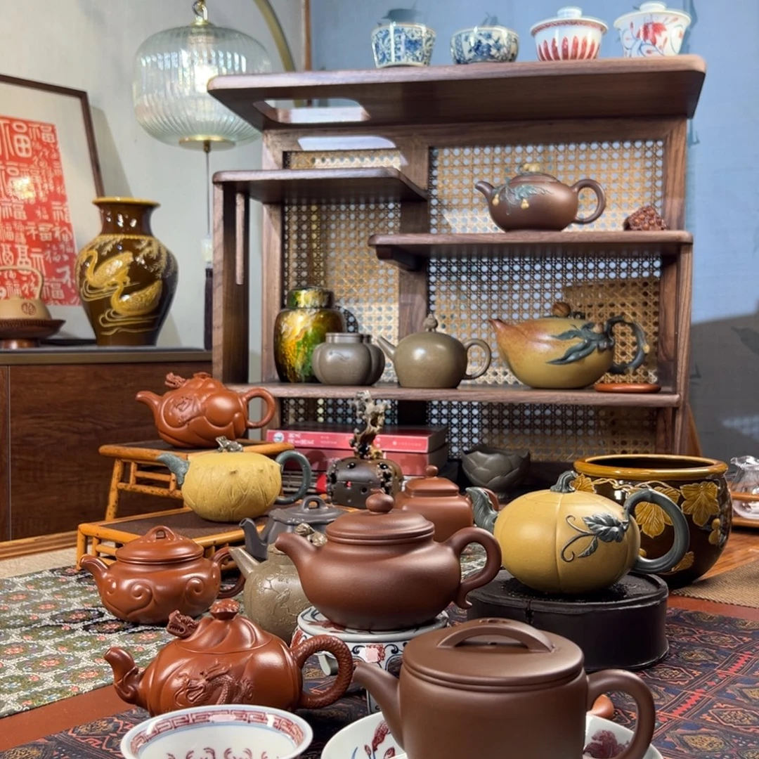 茶壶紫砂仿古壶汉瓦壶