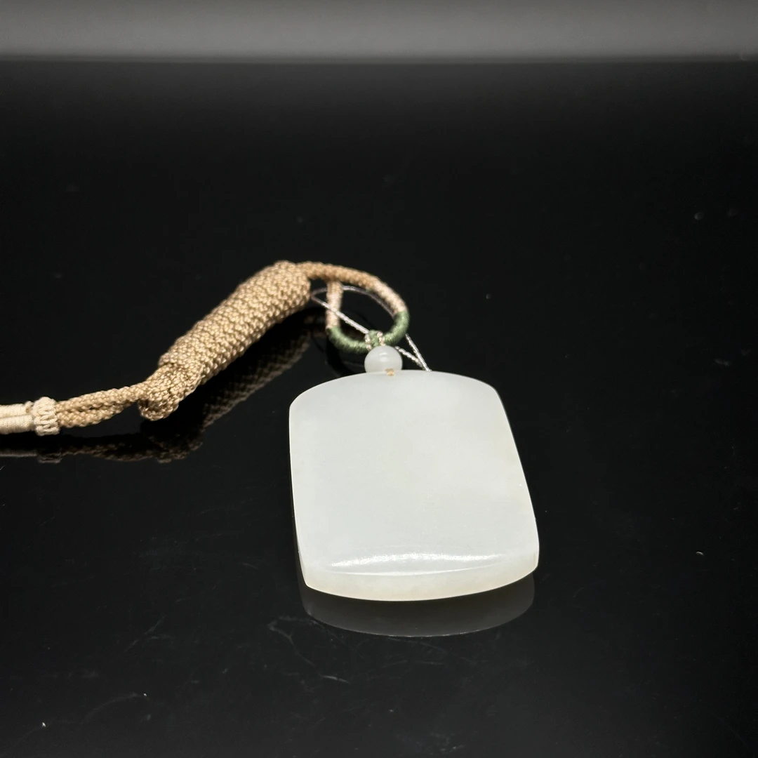 DS164和田玉平安牌