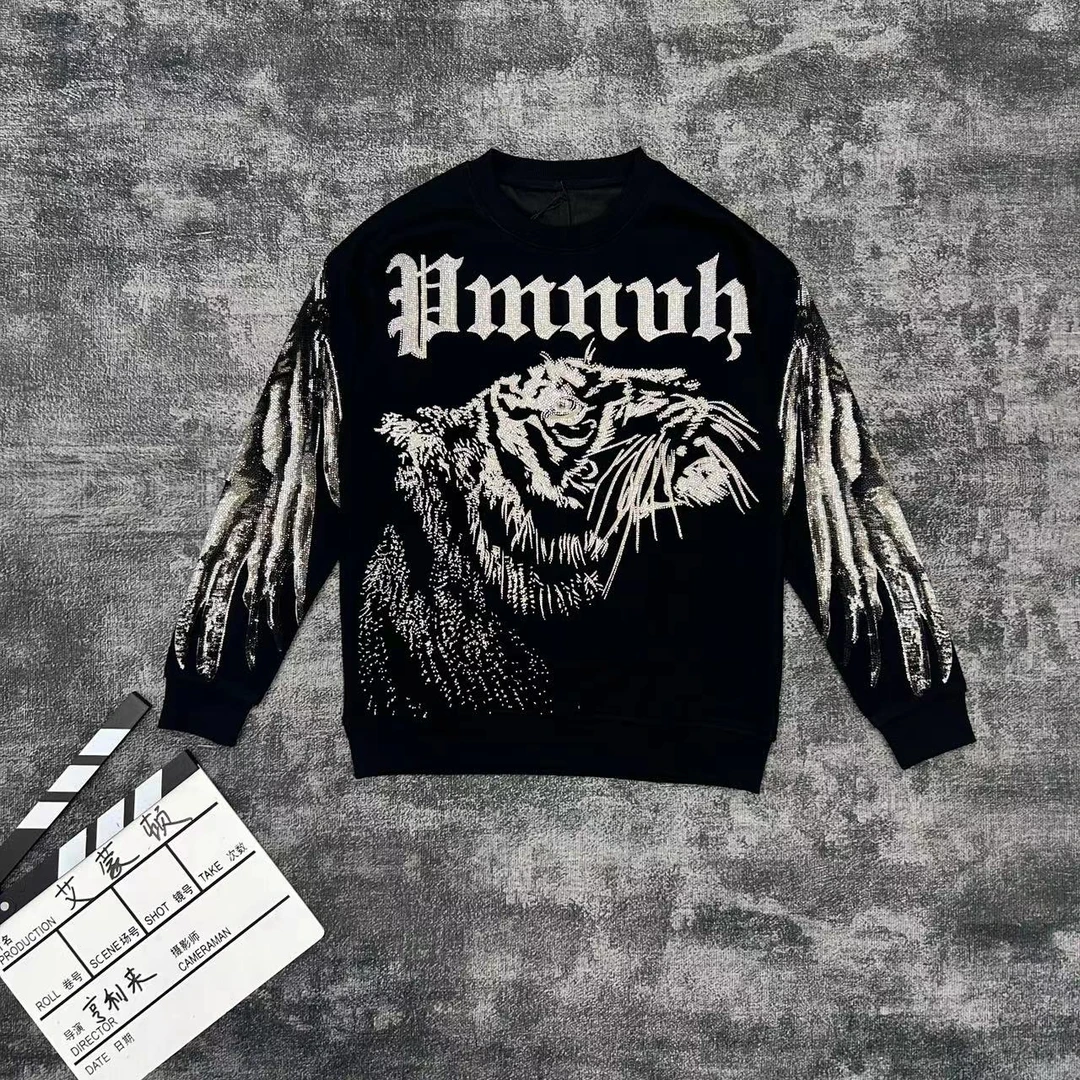 后连前落肩老虎翅膀卫衣休闲时尚黑色 11799