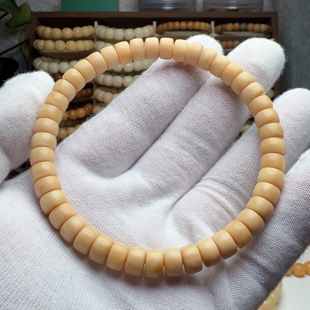手串菩提根/象牙果卡8 龙脊菩提精挑无钥匙孔L1