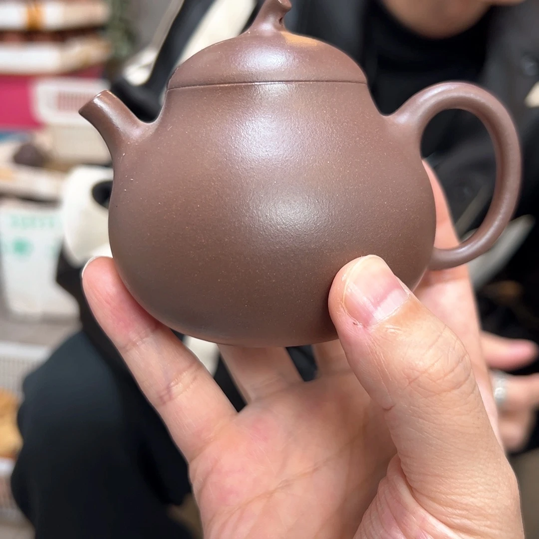 茶壶紫砂一厂紫泥茄段