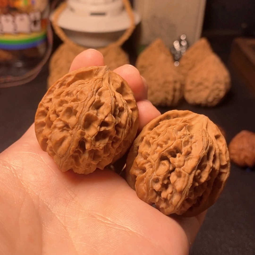 吊坠文玩核桃36红皮苹果园12
