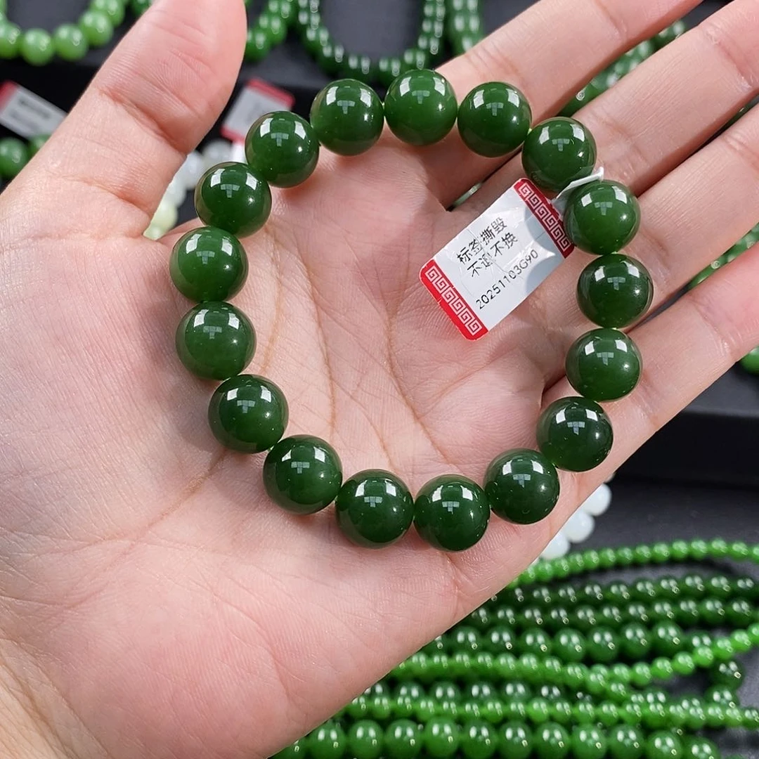 未镶嵌手串和田玉一**你