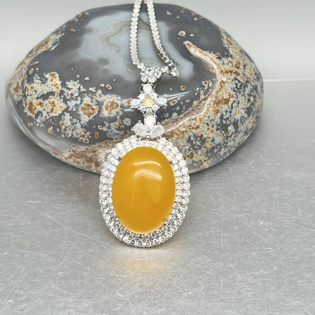 于 D084 黄色套链 多样性发一