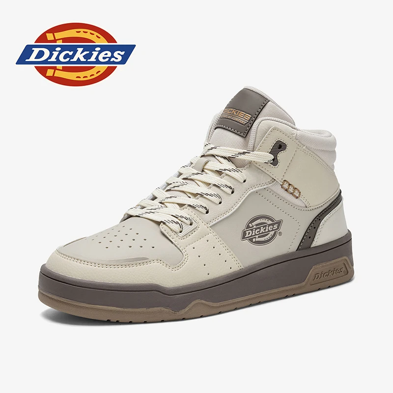 Dickies2025冬季高帮男士休闲鞋时尚百搭男鞋舒适潮流户外运动鞋