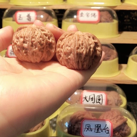 文玩核桃货头正磨
