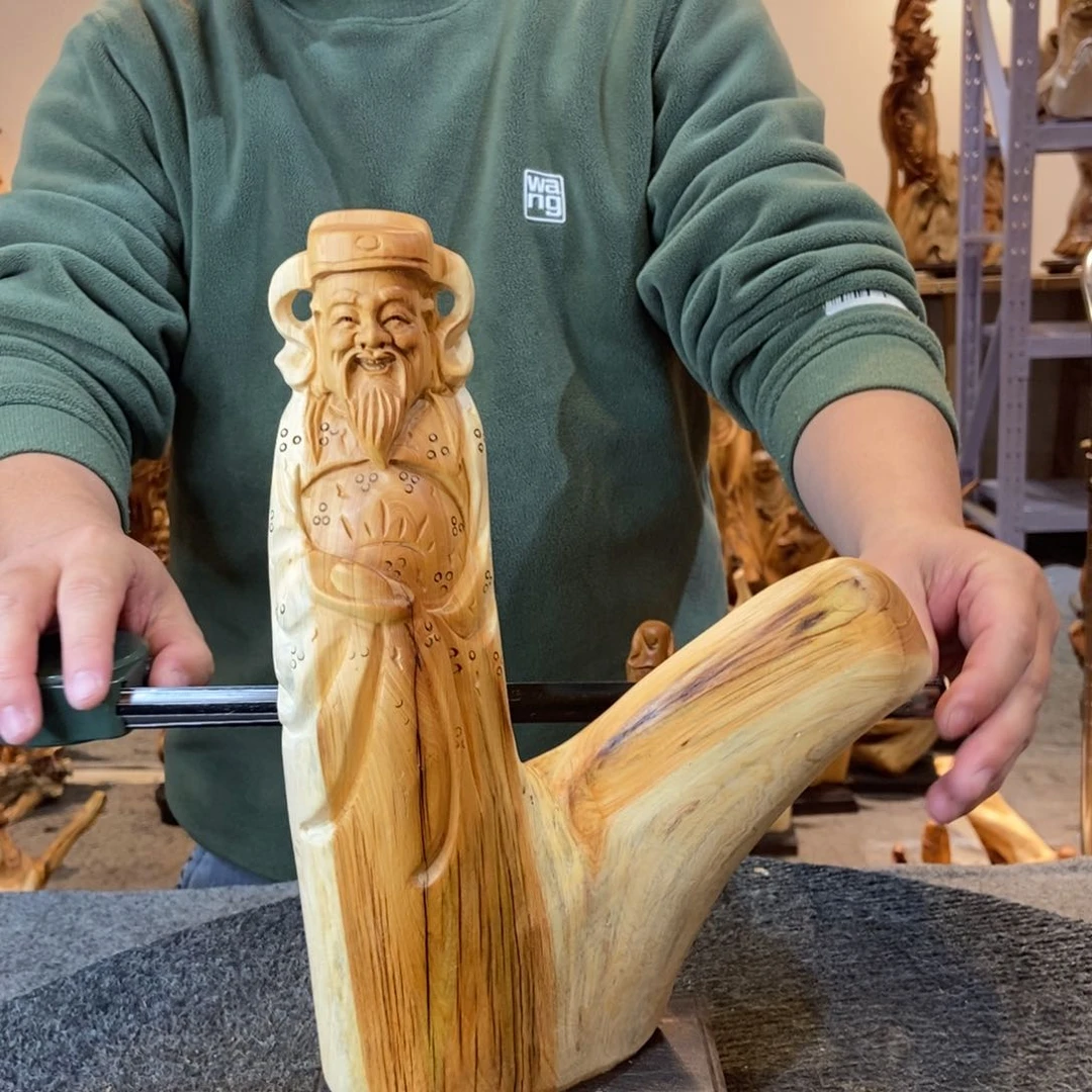 柏木（崖柏）太行崖柏根雕摆件